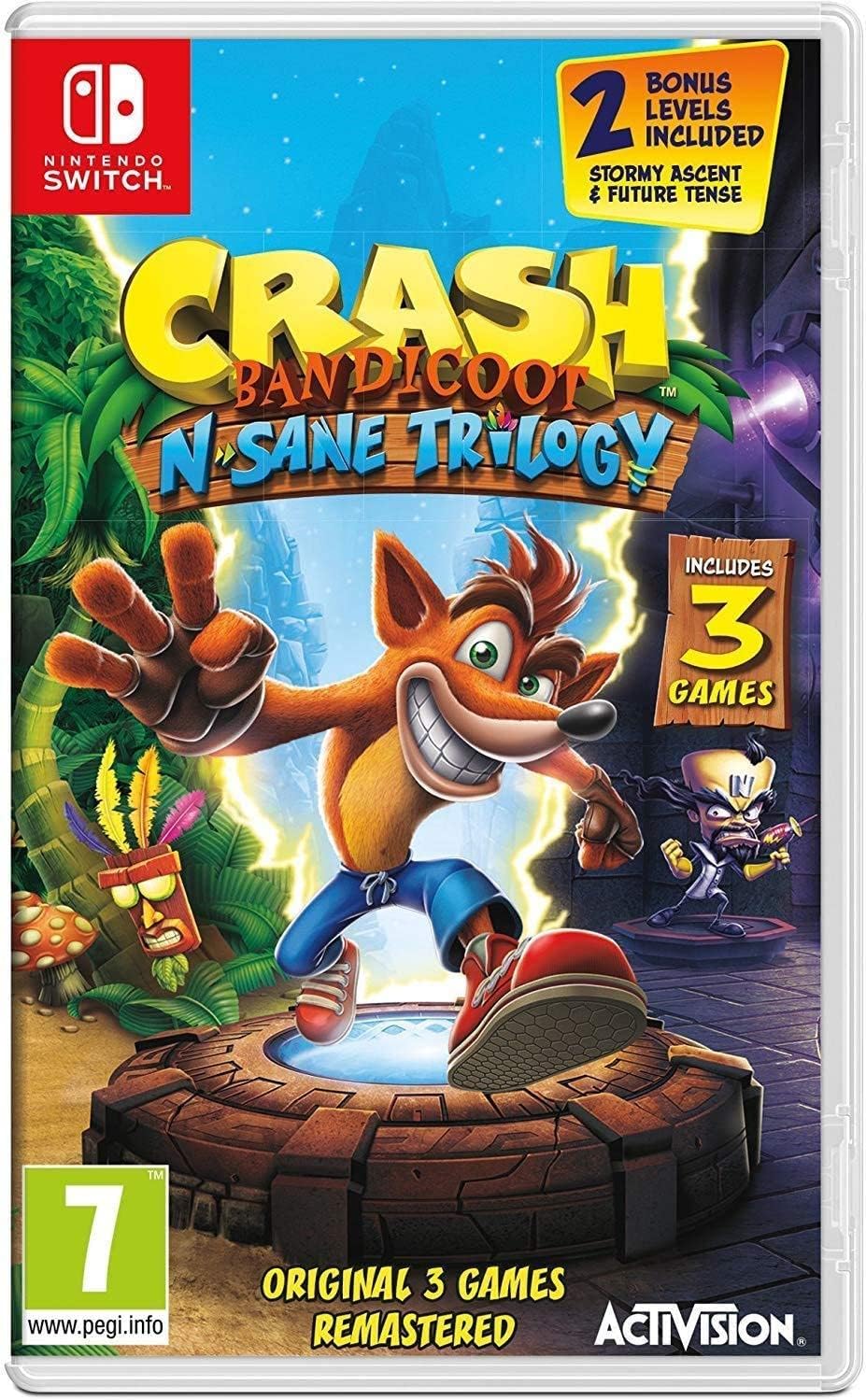 Crash Bandicoot N. Sane Trilogy -  Nintendo Switch Crash Bandicoot N. Sane Trilogy -  Nintendo Switch